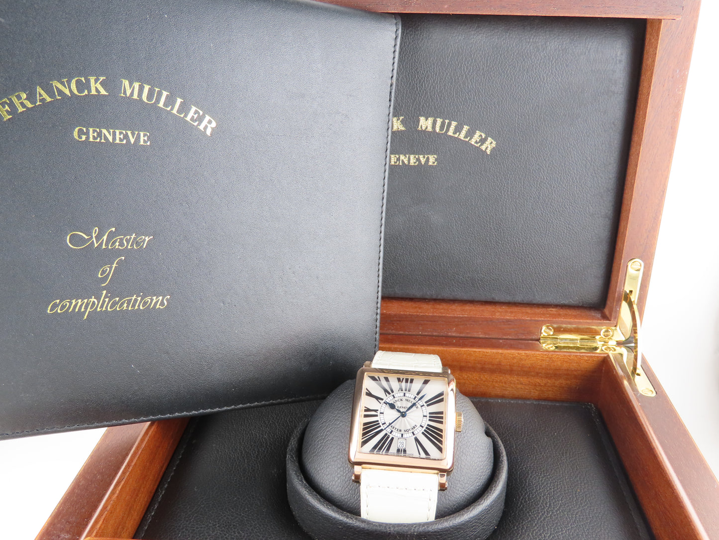Franck Muller Master Square 18 Ct. Rose Gold 36 Mm 6000H