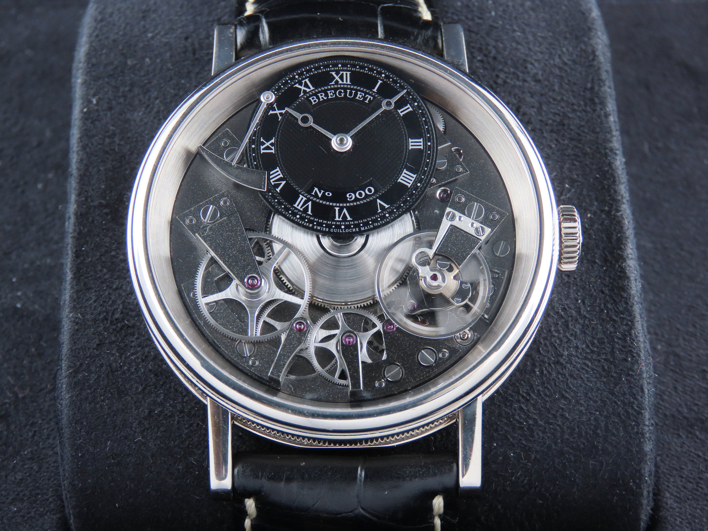 Breguet Tradition 40Mm 18 Ct White Gold 7057BB/G9/9W6