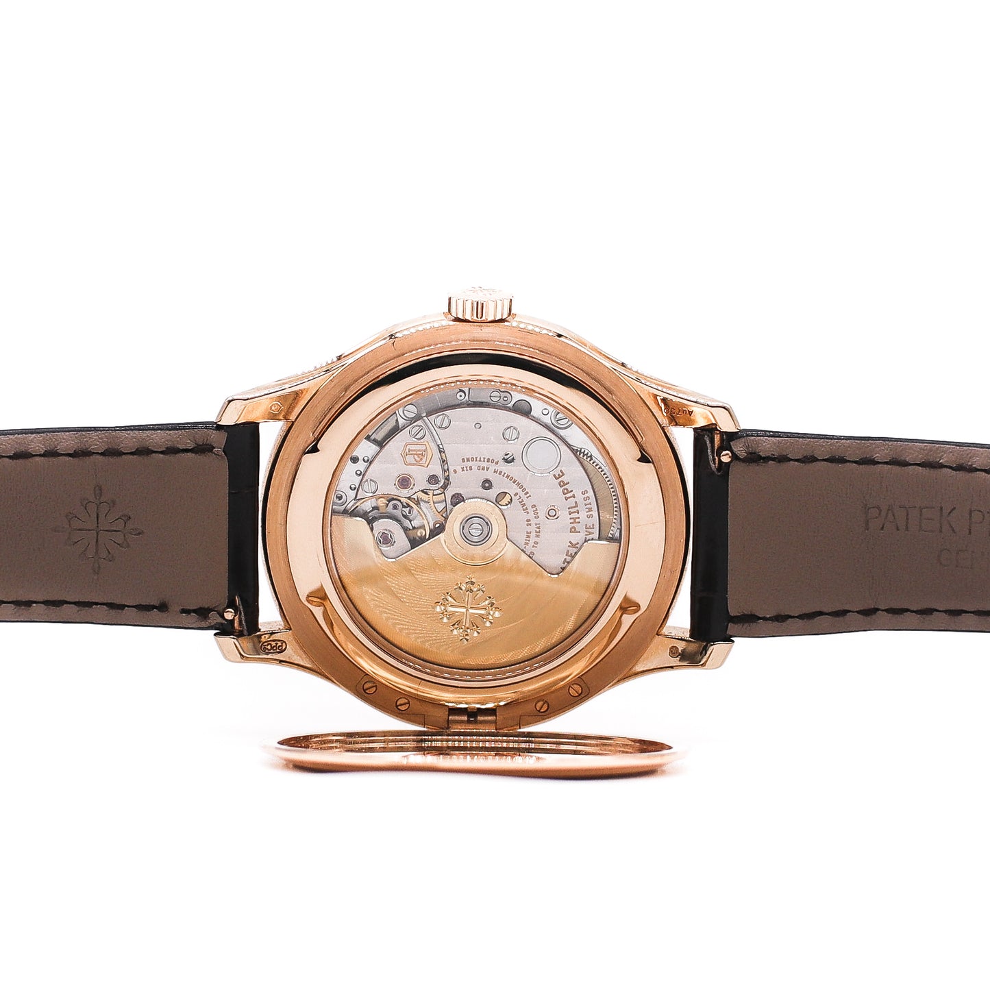 2022 Patek Philippe Calatrava 39 Mm 18K Rose Gold Hunter Case 5227