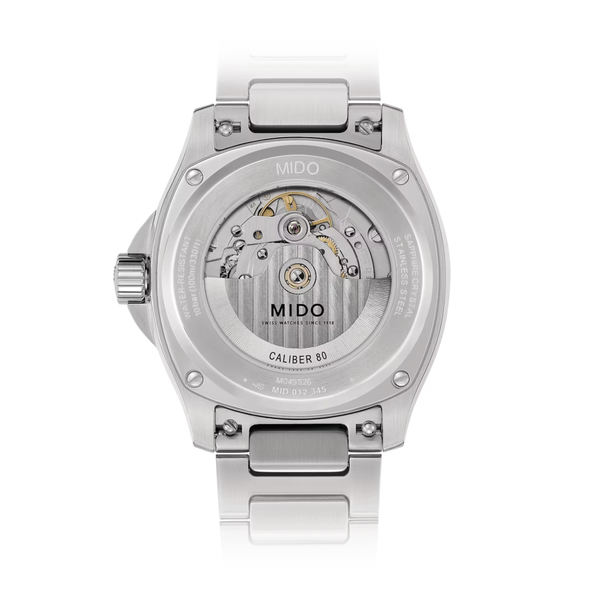 [BNIB] MIDO MULTIFORT TV BIG DATE GREEN *M049.526.11.091.00*