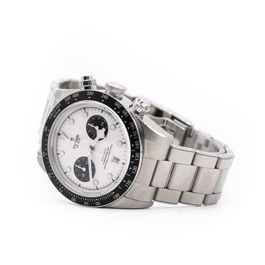 2023 Tudor Black Bay Chronograph White Panda Dial 79360