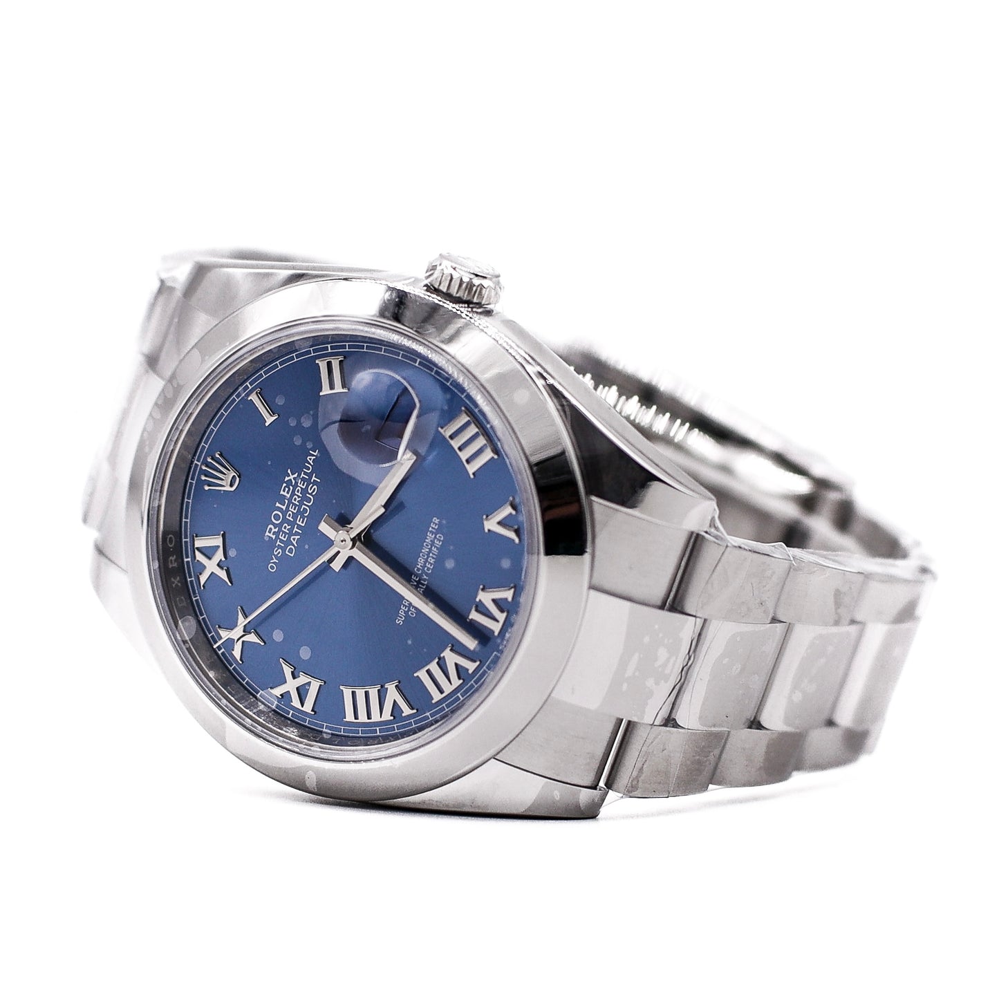 2024 Rolex Datejust 41mm Blue Roman Azzuro Dial 126300