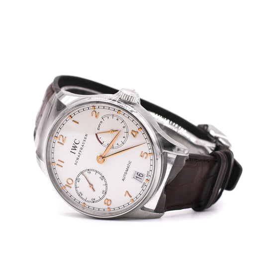 2013 IWC Portuguese Automatic 7 Days 42mm Ref 5001