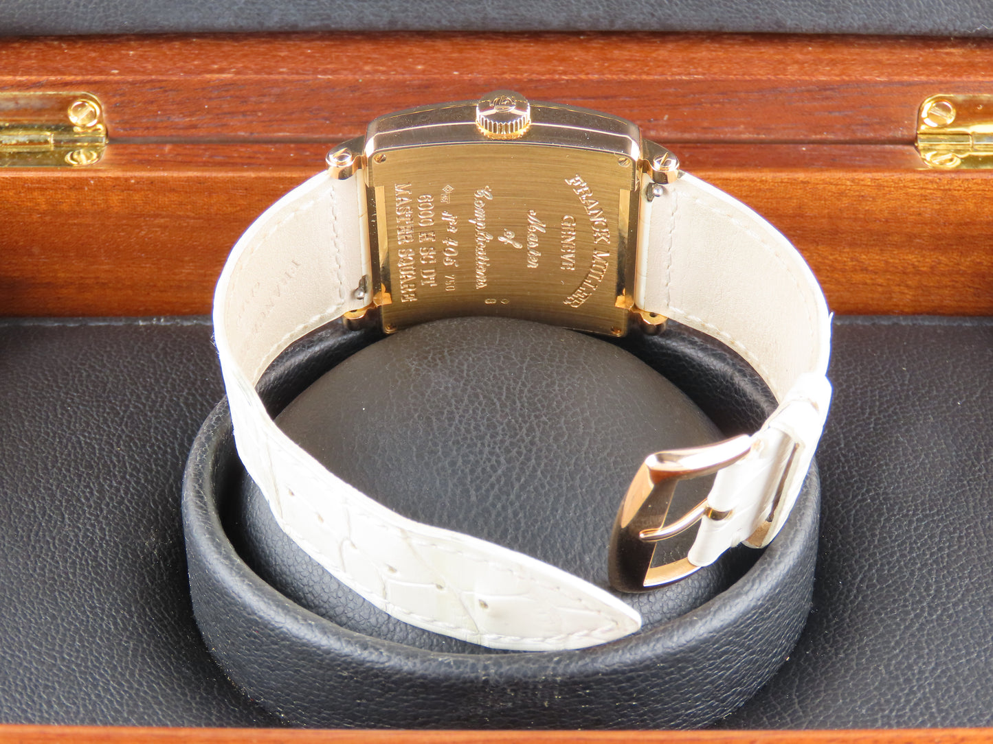 Franck Muller Master Square 18 Ct. Rose Gold 36 Mm 6000H