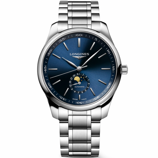 [BNIB] LONGINES MASTER COLLECTION MOONPHASE BLUE AUTOMATIC 42MM *L2.919.4.92.6*