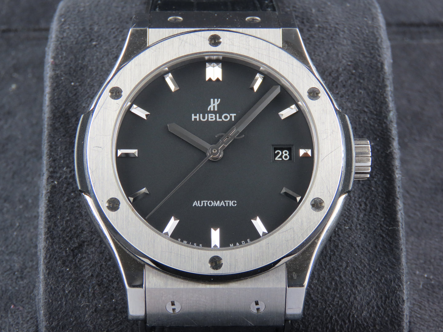 Hublot Classic Fusion Black Dial Titanium 42 Mm 542.NX.1171.LR June 2020