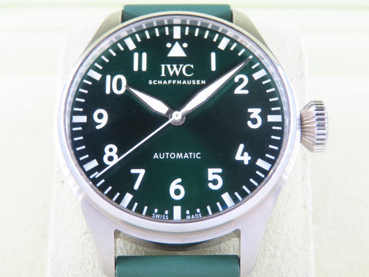 IWC Big Pilot's Watch 43 Mm Green Dial IW329306 May 2022 (8 Years Warranty)