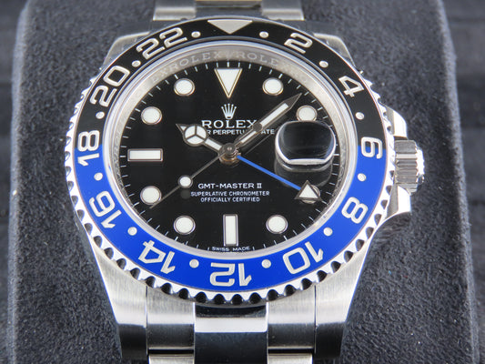 Rolex GMT Master II Ceramic Bezel Batman 116710BLNR September 2019