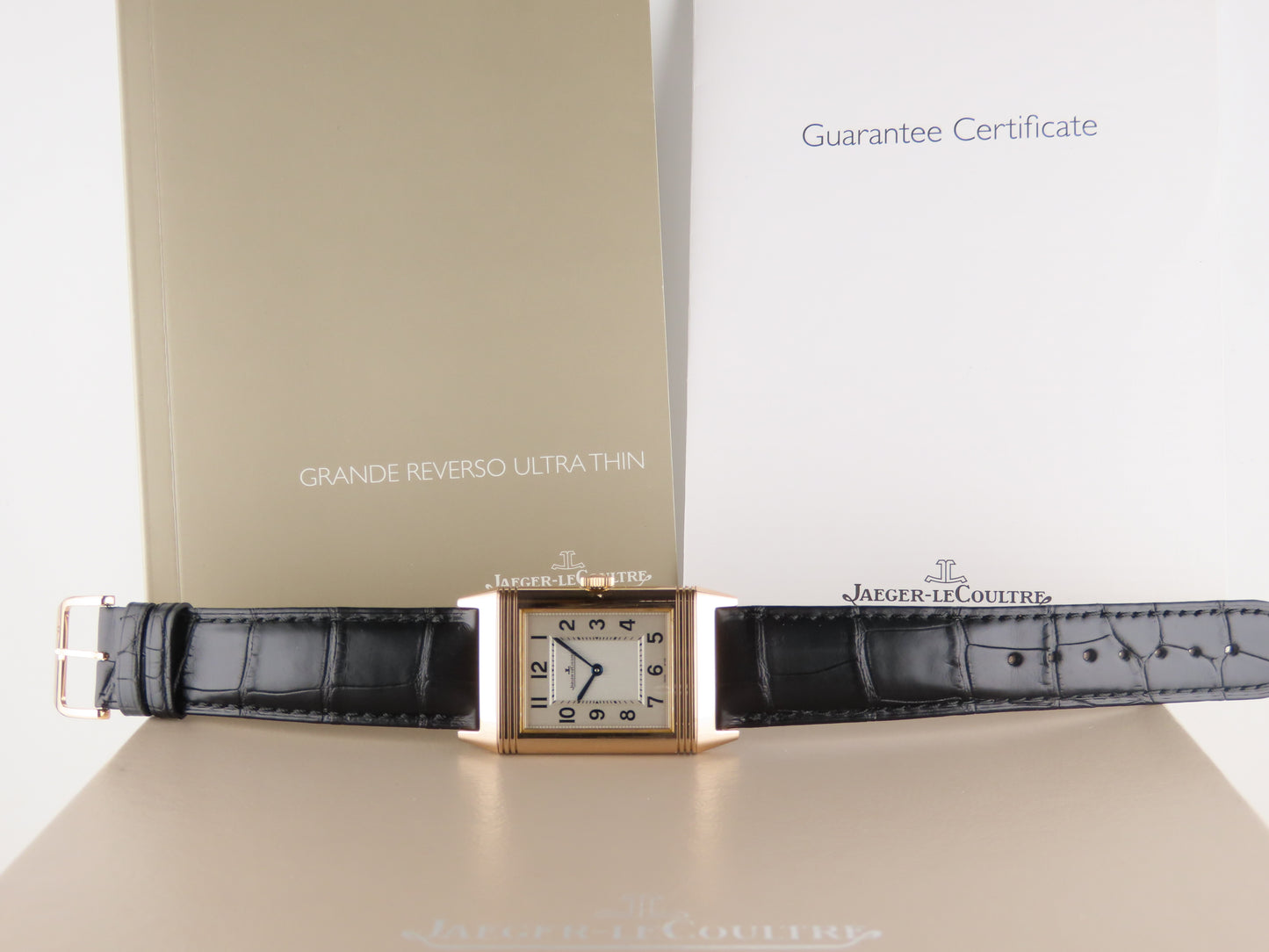 Jaeger Le Coultre Reverso Grande Ultra Thin Monoface 18 Ct. Rose Gold Q2782520